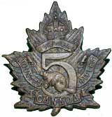 5th Canadian Rifles